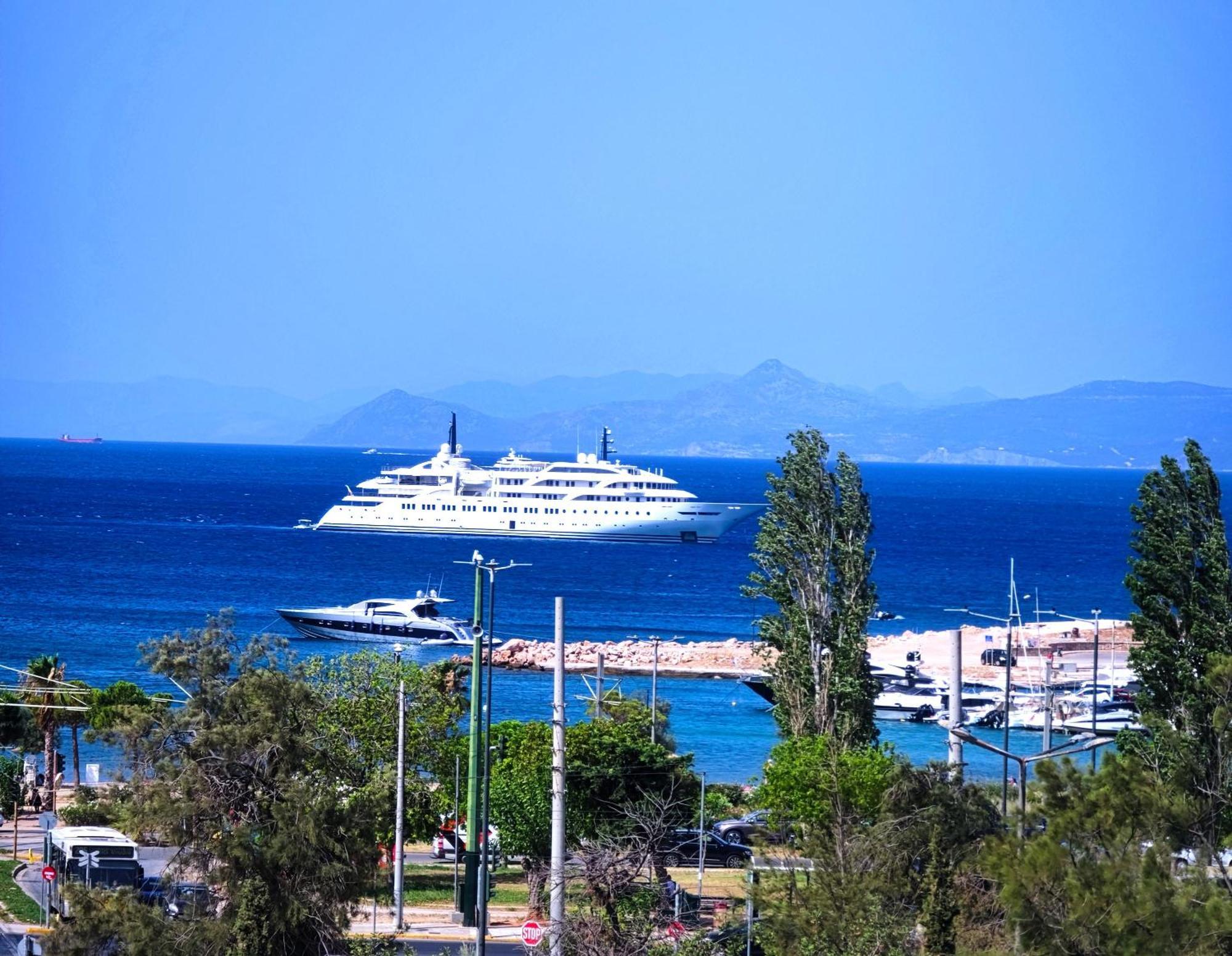 Glyfada Sunset Seaview Cozy Apartment A أثينا المظهر الخارجي الصورة